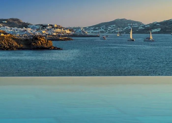 Mykonos Riviera & Spa, A Member Of Small Luxury Of The World 5* Túrlosz