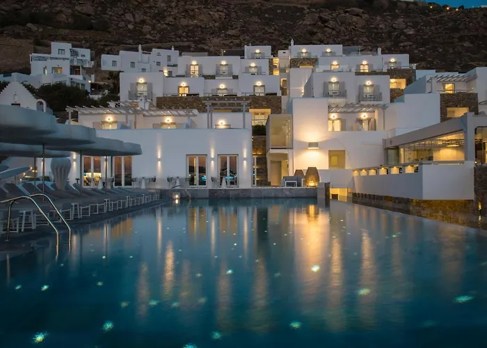 Szálloda Mykonos Riviera & Spa, A Member Of Small Luxury Of The World Túrlosz