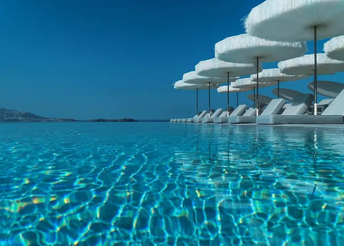 ホテル Mykonos Riviera & Spa, A Member Of Small Luxury Of The World