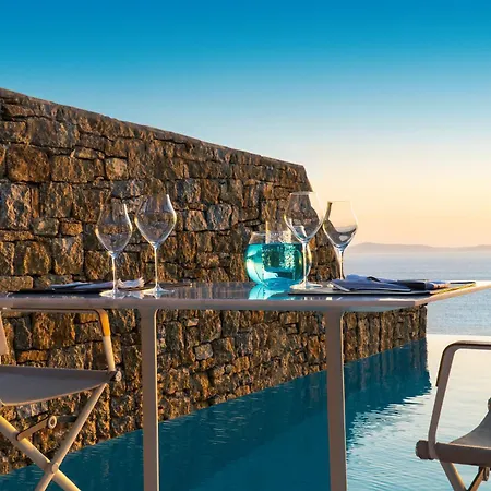 ホテル Mykonos Riviera & Spa, A Member Of Small Luxury Of The World トゥルロス