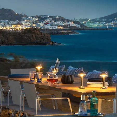 ホテル Mykonos Riviera & Spa, A Member Of Small Luxury Of The World トゥルロス