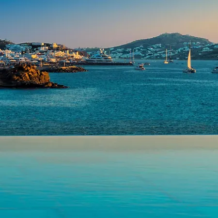 ホテル Mykonos Riviera & Spa, A Member Of Small Luxury Of The World トゥルロス
