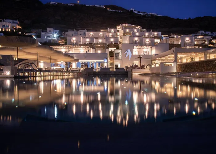 Mykonos Riviera & Spa, A Member Of Small Luxury Of The World מלון 5*